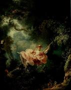 Jean-Honore Fragonard The Happy Accidents of the Swing oil painting artist